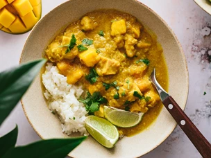 Caril de Frango e Manga