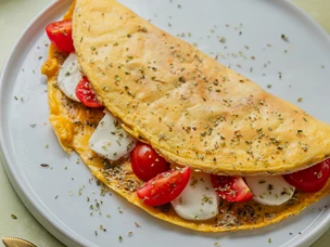 imagem de crepioca de tomate