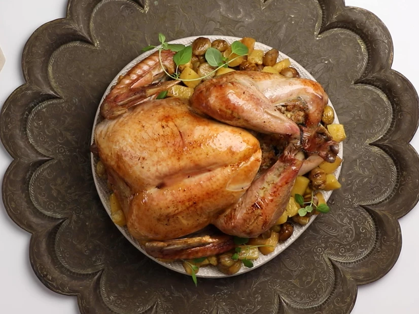 imagem de peru de natal