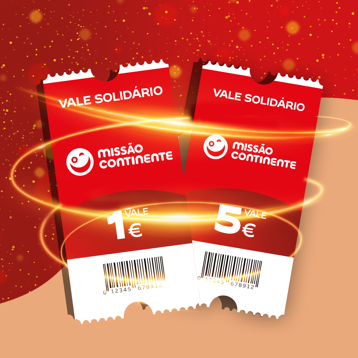 Vales Campanha Natal Missão Continente
