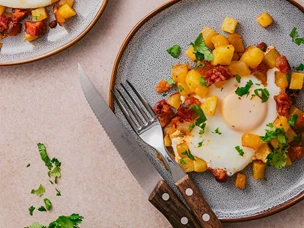 Ovos Rotos com Chouriço