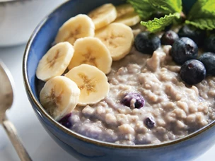 Papas de Aveia com Banana