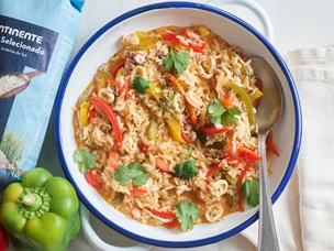 imagem de Arrozada de pimentos e lulas