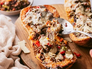 Abóbora Recheada com Carne