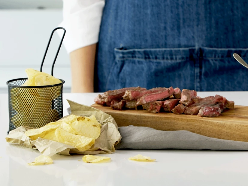 imagem de bife grelhado