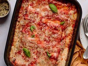 Lasanha de Atum e Espinafres