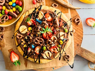 Pizza de Nutella