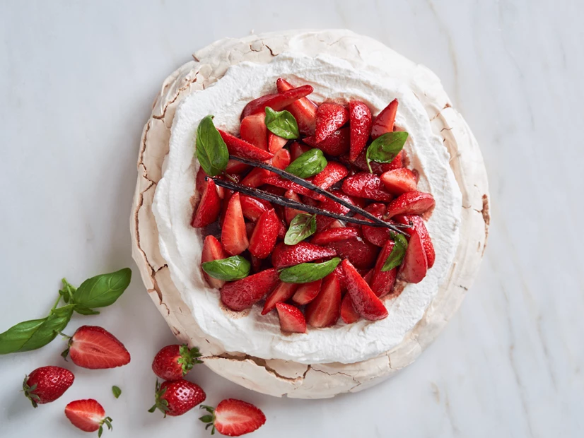 Pavlova de Morangos
