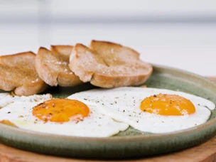 imagem de ovos estrelados