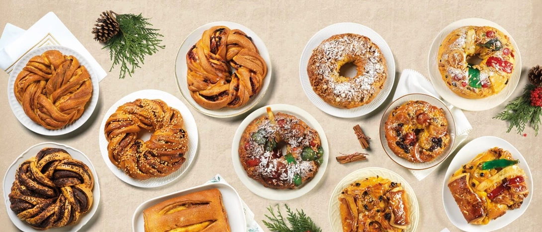 Tipos de Bolo Rei Continente