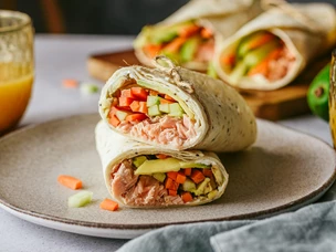 Wraps de Salmão