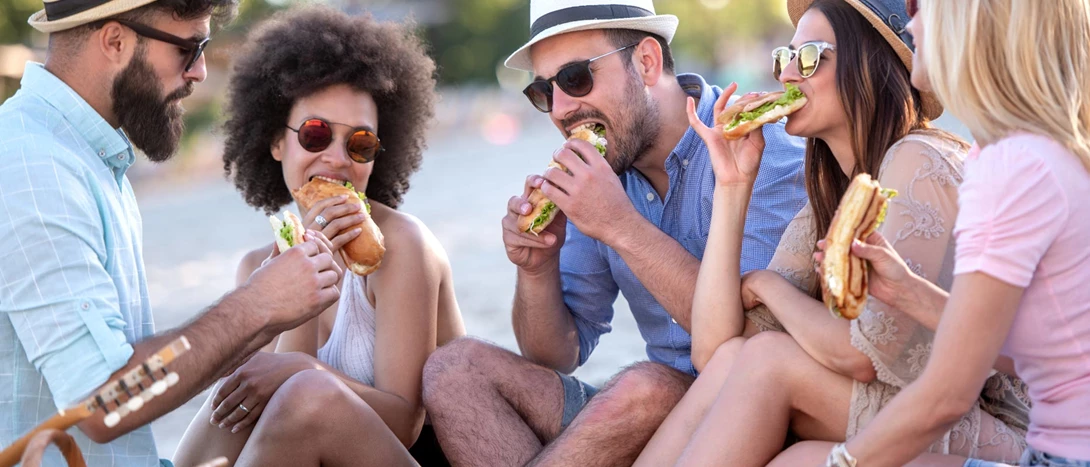 Sandes Para Levar Para a Praia