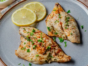 imagem de peixe feito na airfryer