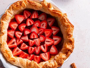 Tarte de Morango Simples