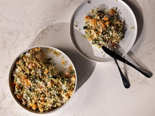 imagem de salada de bulgur