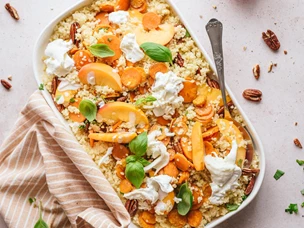 Salada de Bulgur com Batata-Doce