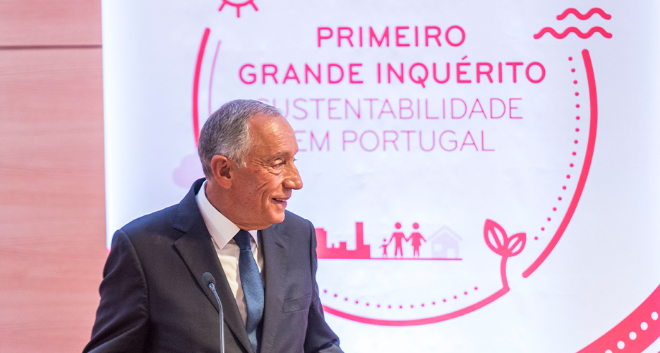 Marcelo Rebelo De Sousa A Discursar