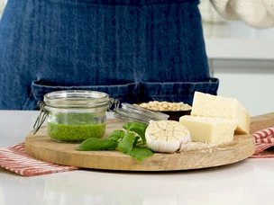 imagem de pesto de manjericão