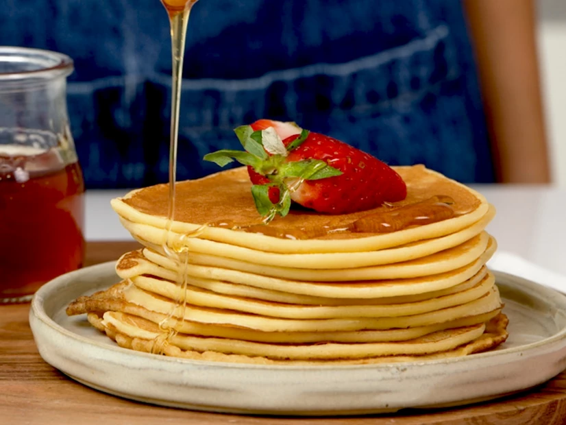 Massa de Panquecas Americanas Simples
