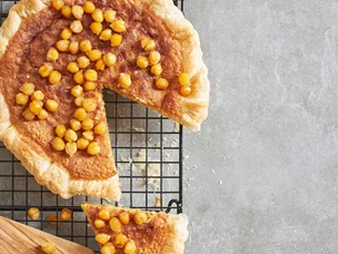 receita de tarte de grão de bico