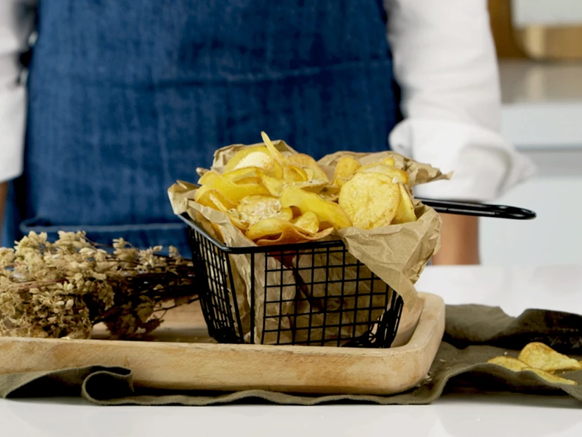 imagem de batatas fritas