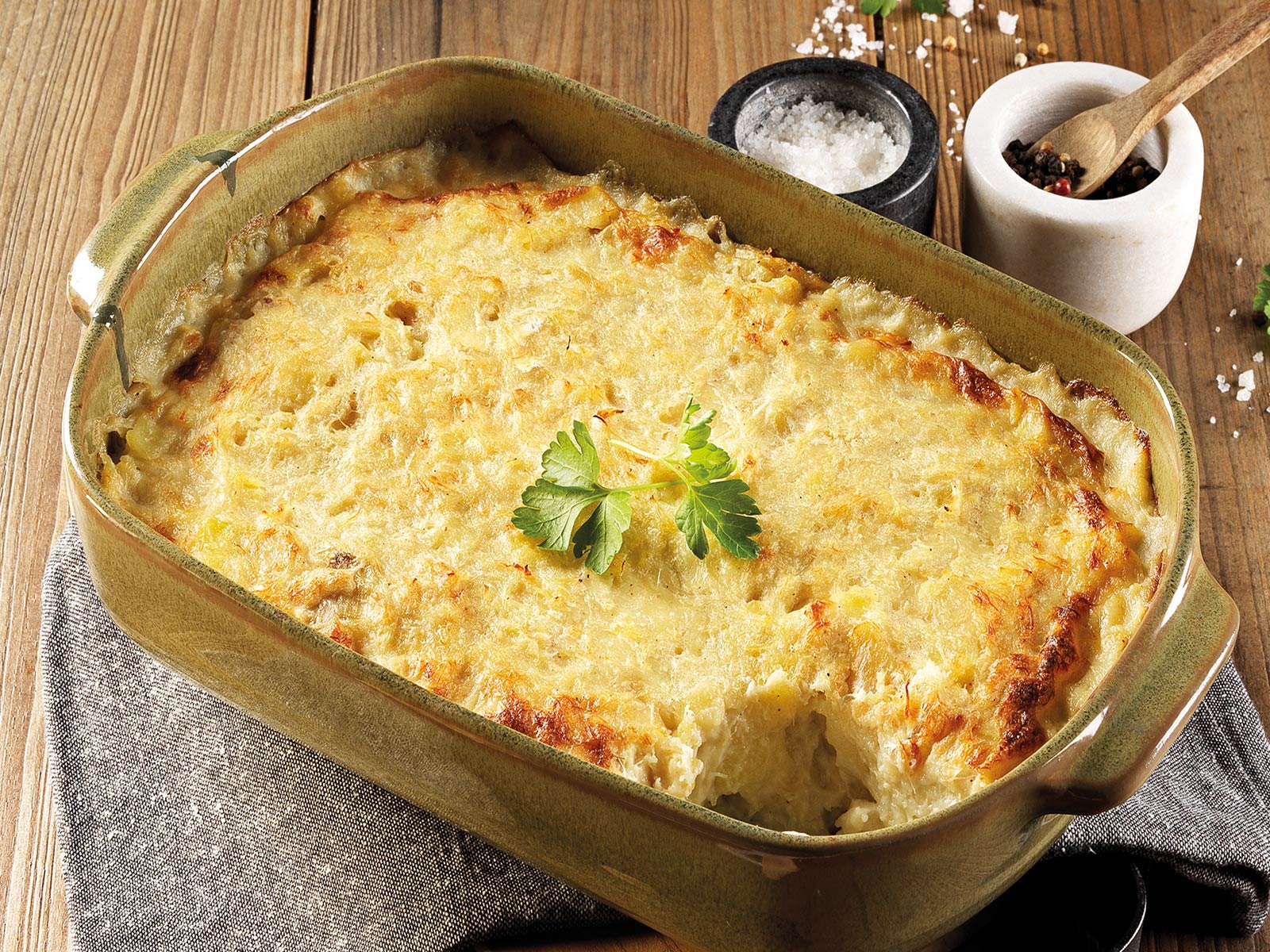 Bacalhau com Natas: receita tradicional | Cozinha Continente