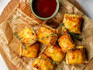 Folhado de Alheira e Maçã