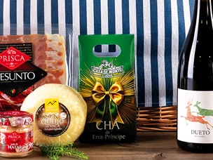 Cabazes de Natal para oferecer